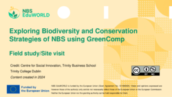 Exploring Biodiversity and Conversation Strategies of NBS using GreenComp