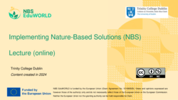 Implementing Nature-Based Solutions