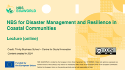 NBS for Disaster Management and Resilience in Coastal Communities
