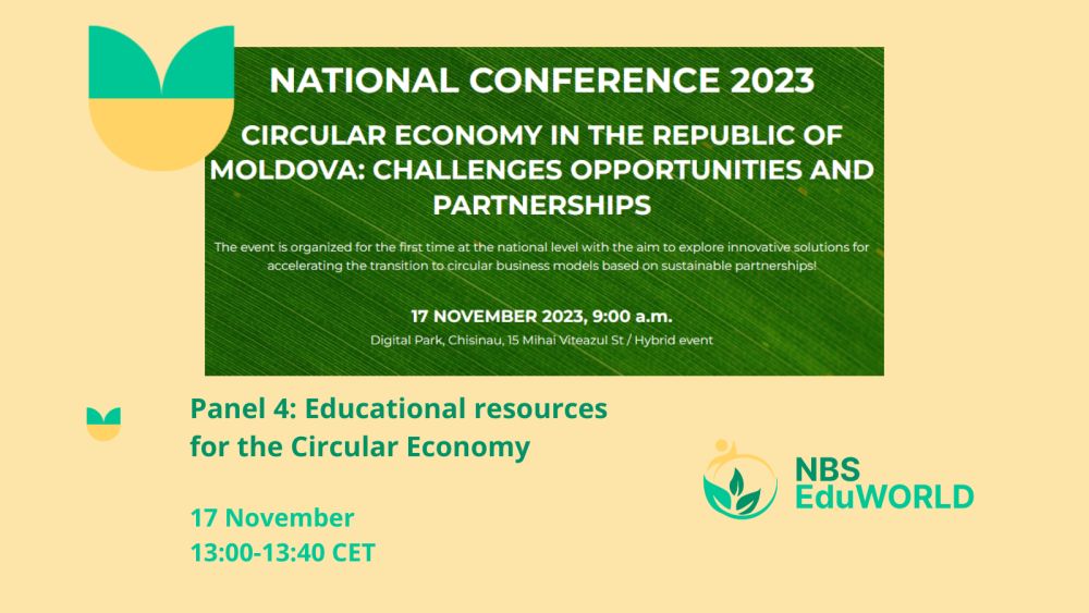 National Conference 2023: Circular Economy in the Republic of Moldova: Challenges, Opportunities and Partnerships