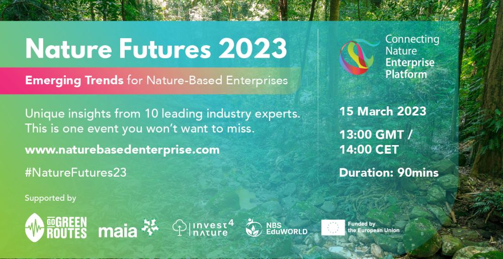 Nature Futures 2023: Emerging Trends for Nature Based Enterprises