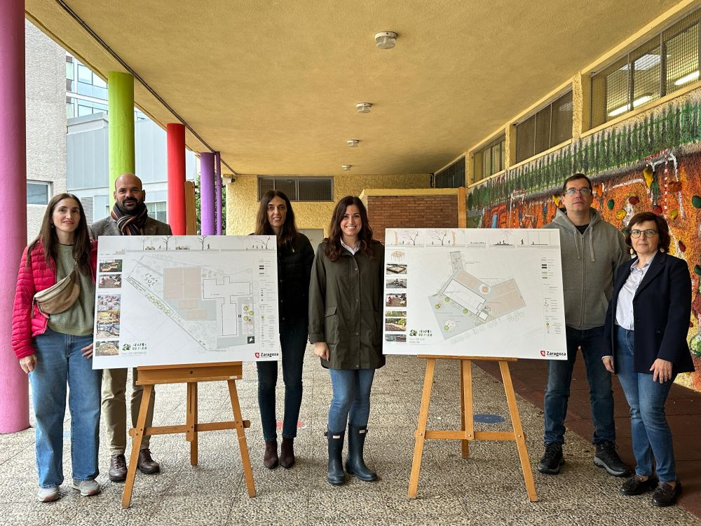 Zaragoza turns schoolyards into climate adaptation spaces with help from community