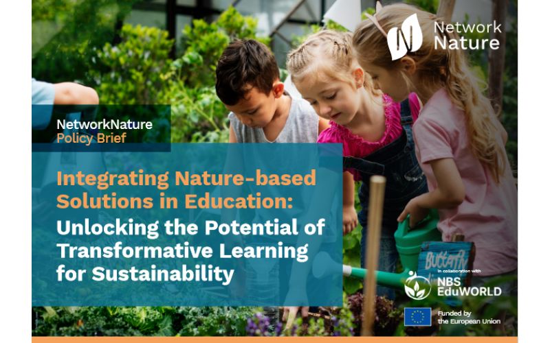 Empowering Young Minds: Integrating Nature-Based Solutions Education for a Sustainable Future